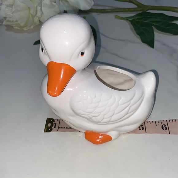Vintage Duck Goose Plant Planter Pot - Picture 15 of 17